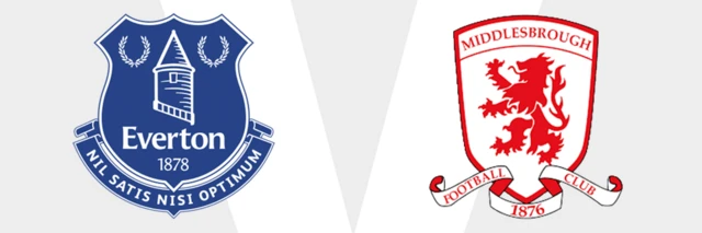 Everton v Middlesbrough