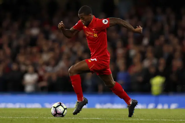 Liverpool's Gigi Wijnaldum