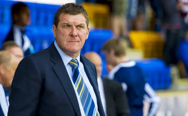 St Johnstone manager Tommy Wright