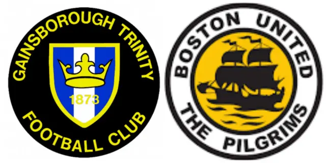 Boston United and Gainsborough Trinity