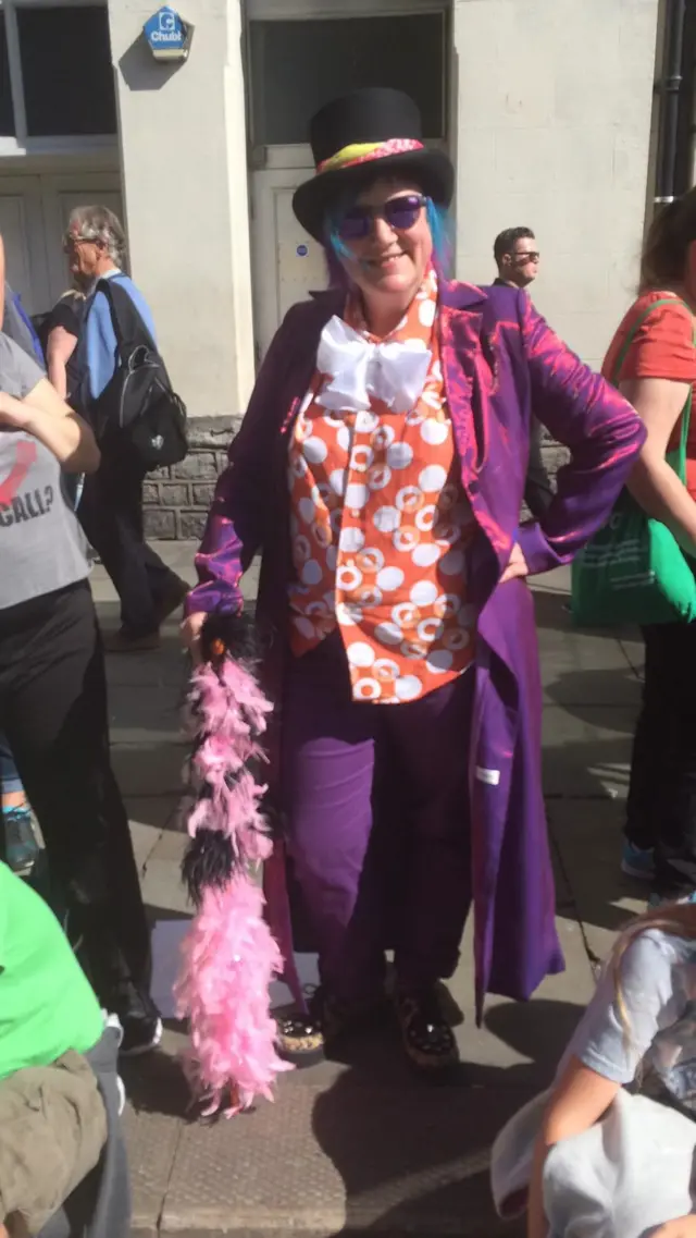 Willy Wonka fancy dress