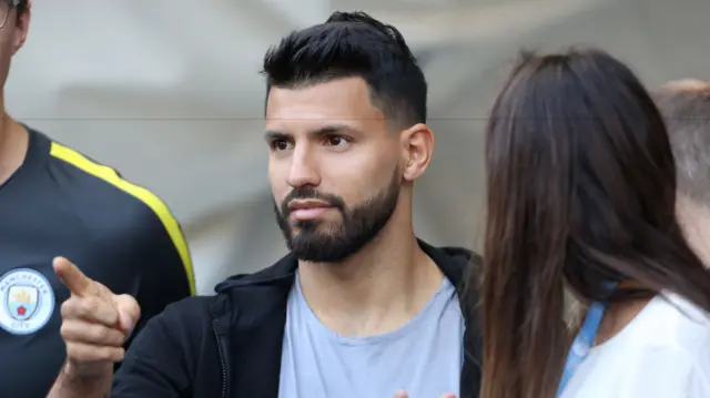 Man City's Sergio Aguero