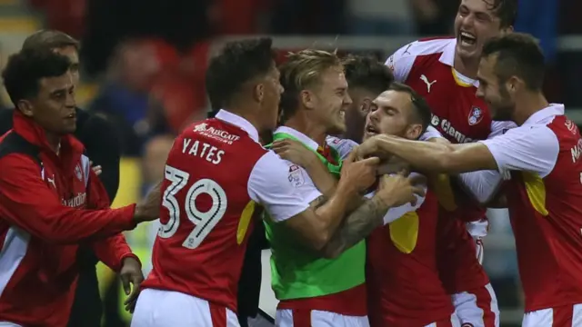 Rotherham celebrate