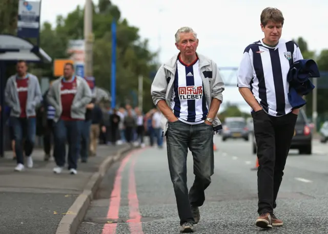 west brom fans