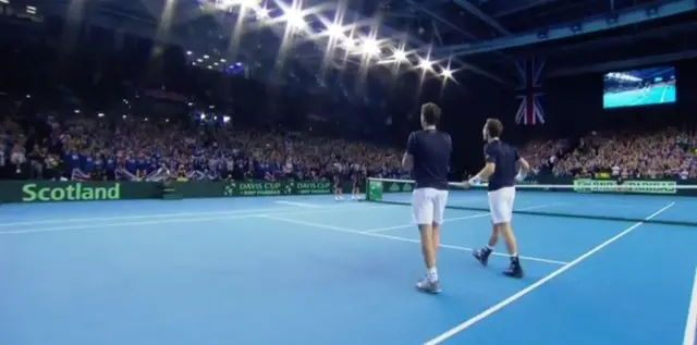 Jamie Murray and Andy Murray