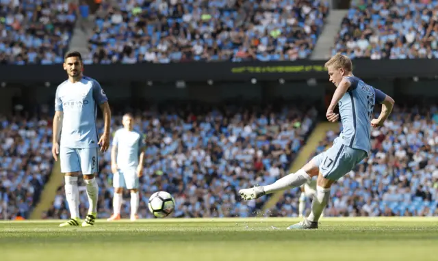 Man City's Kevin De Bruyne