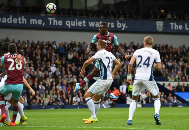 West Ham's Michail Antonio