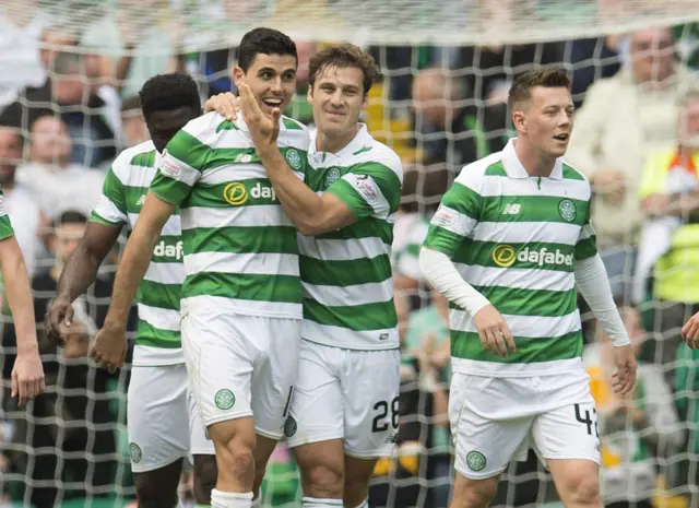 Celtic are yet to drop a point in the league