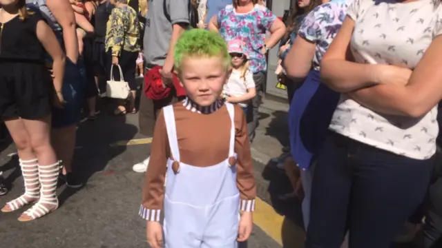 Oompa Loompa fancy dress