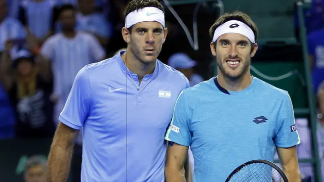 Juan Martin del Potro and Leonardo Mayer