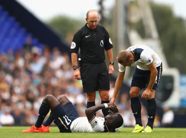 Moussa Sissoko injured