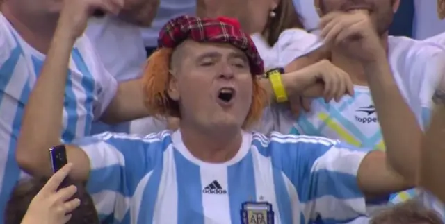 Argentina fan