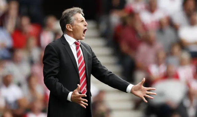 Southampton manager Claude Puel