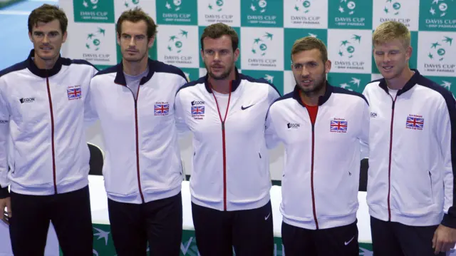 Great Britain Davis Cup team