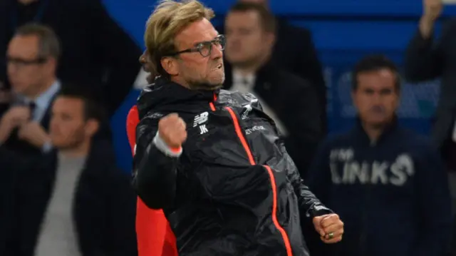 Liverpool manager Jurgen Klopp