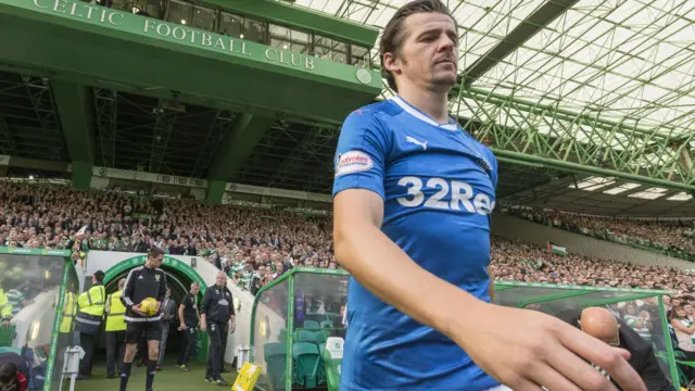 Rangers midfielder Joey Barton