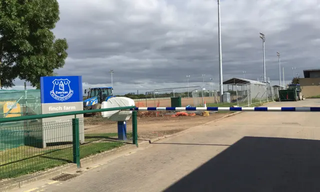 Everton's Finch Farm training ground