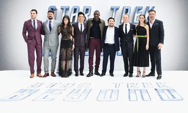 The cast of Star Trek Beyond at the Empire Leicester Square