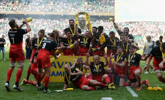 Saracens champions