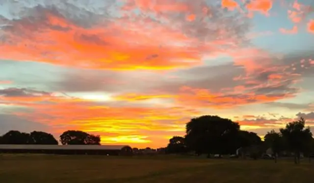 Picture of sunrise over Milton Regis