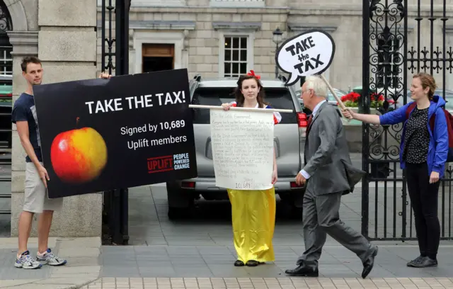 Dublin protest