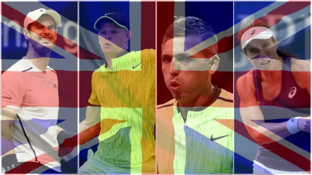 Murray, Edmund, Evans. Konta