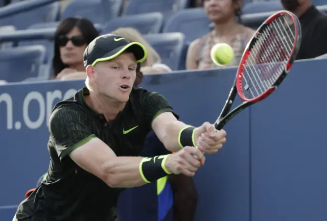 Kyle Edmund at the US Open