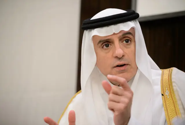 Adel al-Jubeir, Saudi Arabia's foreign minister