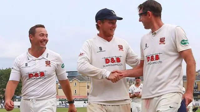 Graham Napier, Tom Westley and David Masters