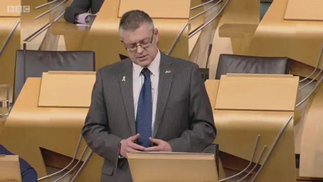 SNP MSP Stuart McMillan