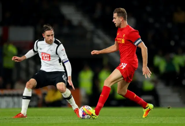 Derby County v Liverpool