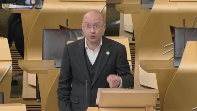 Scottish Greens Co-convener Patrick Harvie