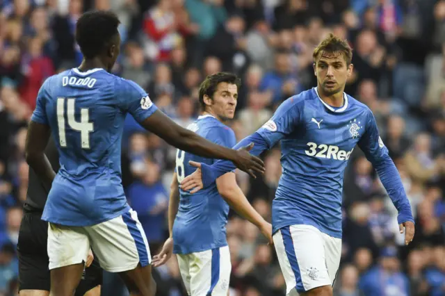 Rangers beat Peterhead 5-0 in the previous round