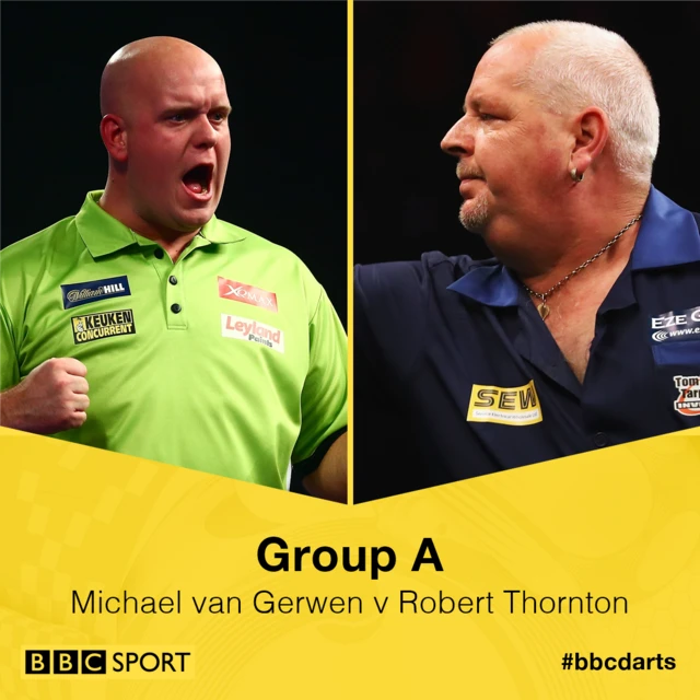 Michael van Gerwen v Robert Thornton