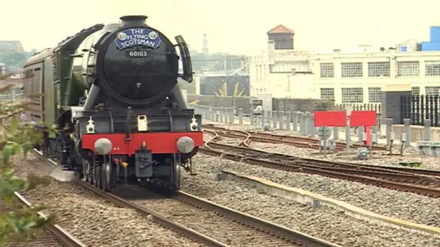 Flying Scotsman in Birmingham