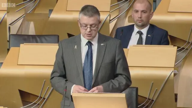 SNP MSP Stuart McMillan