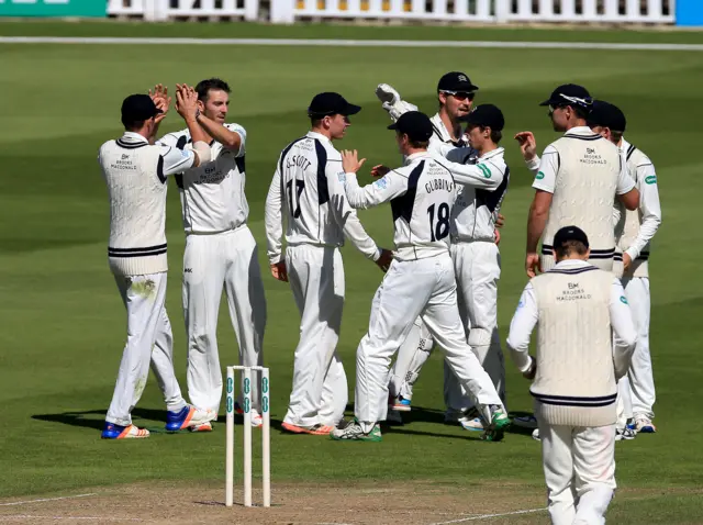 Middlesex celebrate