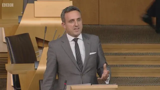 Scottish Lib Dem MSP Alex Cole-Hamilton