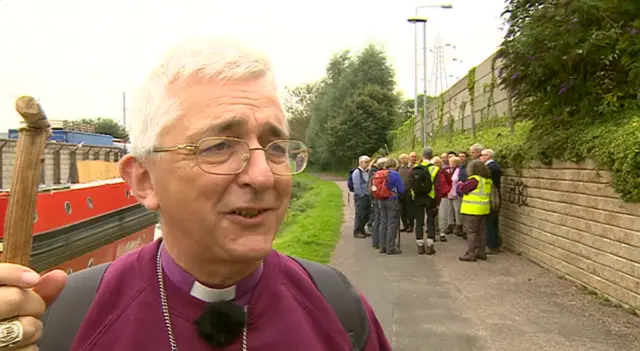 The new Bishop of Lichfield Michael Ipgrave