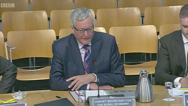 Rural Economy Secretary Fergus Ewing