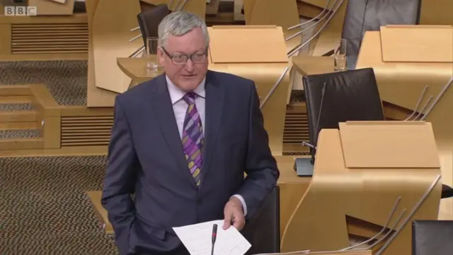 Rural Affairs Secretary Fergus Ewing