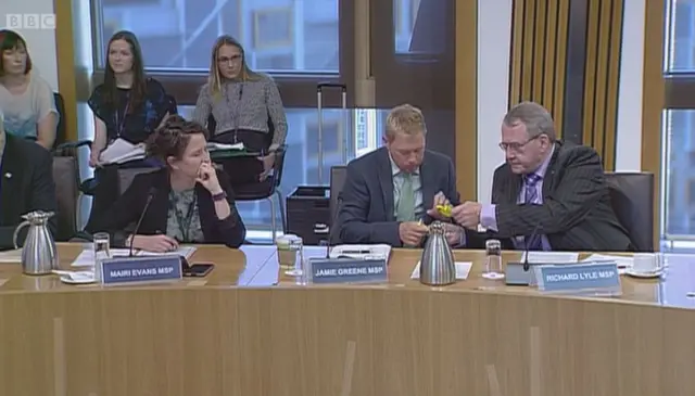 MSPs look at the bovine animal ear tags