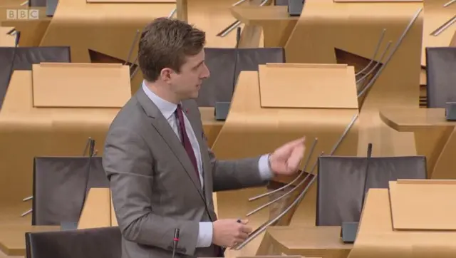 Scottish Labour MSP Daniel Johnson