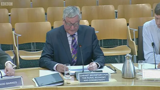 Rural Economy Secretary Fergus Ewing