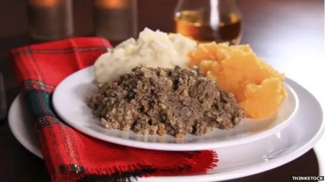 'Haggis, neeps and tatties'