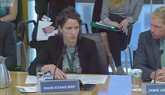 SNP MSP Mairi Evans