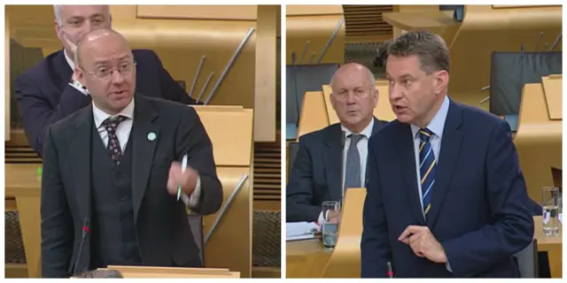 Patrick Harvie and Murdo Fraser