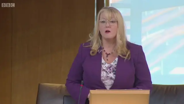 SNP MSP Christina McKelvie