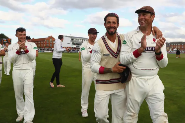 Peter Trego and Marcus Trescothick