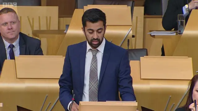 Transport Secretary Humza Yousaf